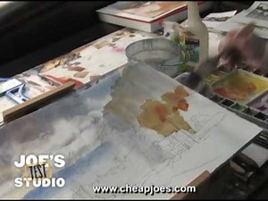 Painting Trees : Cheap Joe's Watercolor Training - Part 3
