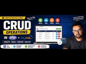 PHP CRUD Operations using MySQL | Complete Beginner Tutorial | XAMPP + VS Code #php #bca #website