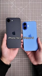 iPhone 16e vs. iPhone 16! How Many Design Differences Can You 👀