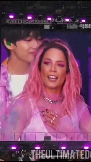 BTS Performance In Paris 🔥🦋 #bts #vkookcute #btsmember #kpop #kpopidol #btssky