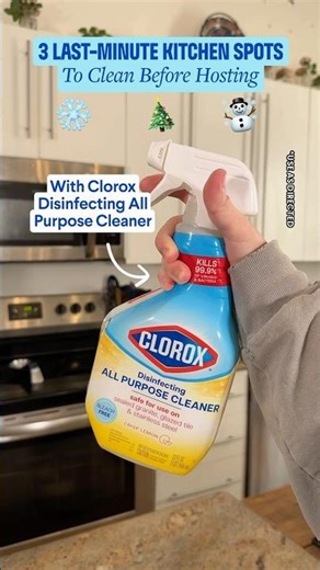 3 Last-Minute Kitchen Spots to Clean Before Hosting