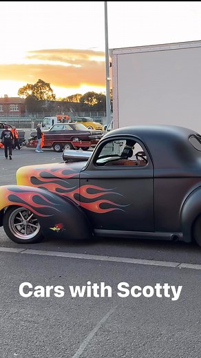 2.5K views · 59 reactions | How cool are flames on a Hot Rod | Cars with Scotty | Facebook