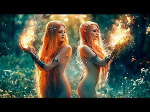 Song of Fire and Water | Beautiful Elven Ballad | Female Vocals | Short Animated Music Clip with AI