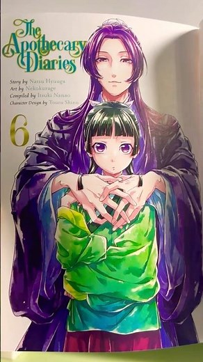 The Apothecary Diaries vol. 5&6 .☘︎ ݁˖ #apothecarydiaries #manga