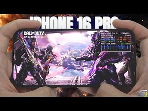 iPhone 16 Pro test game Call of Duty Mobile CODM | Apple A18 Pro