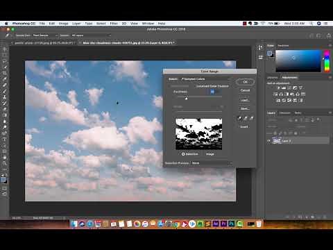 How to make sky blue - Photoshop CC 2018