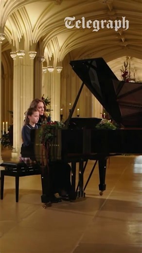 🎄 The Princess of Wales has made a surprise appearance playing the piano with Princess Charlotte in the opening sequence of her Together at Christmas carol service broadcast. Find out more ⬇️ https://www.telegraph.co.uk/royal-family/2025/12/24/princess-of-wales-charlotte-play-piano-together-carols/?WT.mc_id=tmgoff_fb_reel_charlotte-play-piano-together-carols/ | The Telegraph