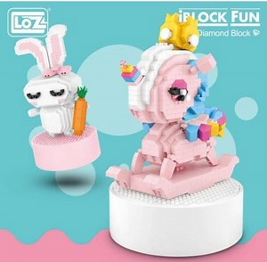 These LOZ diamond blocks music boxes make classical melody. Nice melody is perfect to make a nice atmosphere on parties or before sleeping. | LOZ