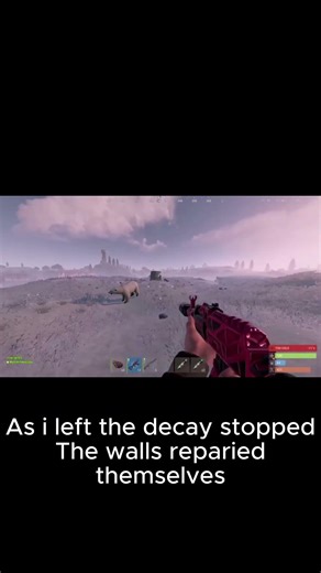 The Decayed Base- Rust Scary Story