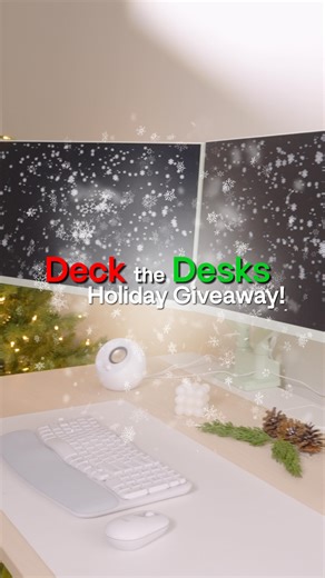 Pixio Gaming™ on Instagram: "🖥️⭐️Deck the Desks Giveaway!⭐️🖥️ It’s glow-up season, and we’re giving away the *ultimate* desk refresh! Dual monitors. Matching arms. Matching HDMI. Cord organizer. Your colorway. Your vibe. Your season. We’re picking THREE lucky peeps to win 2️⃣ 24 In. Wave Go Monitors, a Wave Premium Dual Monitor Stand and a Wave HDMI 2.1 Cable in the color of YOUR choosing! (Select from black, white, pink, blue, mint green, beige or purple 🖤🤍🩷🩵💚💜) Ready to sleigh your set