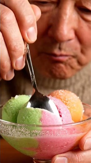 Coldest Ice Cream Ever? ❄️ ASMR Extreme Crunchy Eating #asmr #satisfying #triggersforsleep #relax