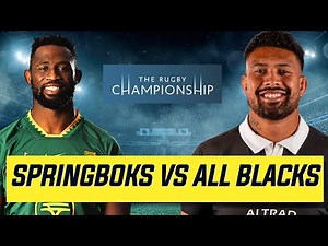 SPRINGBOKS vs ALL BLACKS 2025 LIVE | New Zealand vs South Africa Live Watchalong & Commentary