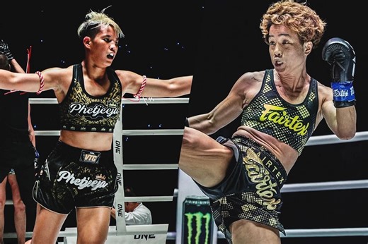 "Already stacked af" - Fans hyped up for potential barnburner between atomweight kickboxing queen Phetjeeja, Kana in Japan