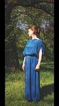 How to Make and Wear a Chiton NO SEWING