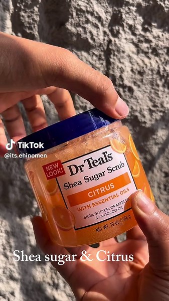 Dr Teal’s Shea Sugar Scrub Review: Citrus Delight