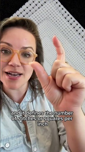 Aida Fabric Sizes: What You Need to Know #shorts