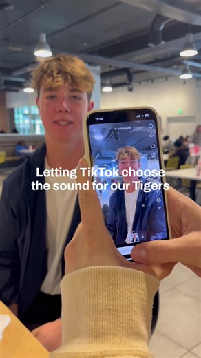 For this #TigerTuesday, we let TikTok pick the sounds for other Tigers on campus. As always... 10/10, no notes! #towsonuniversity