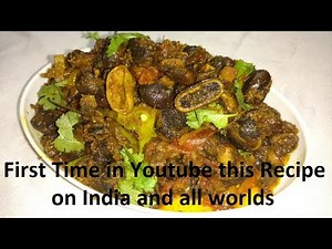 बस्तर बोड़ा की सब्जी | indian food dinner recipes - ( Bastar Boda ) Tuber mushroom recipes