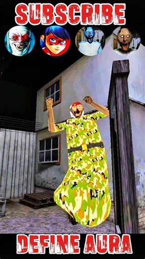 Evil nun, Ladybug, Freezed Granny Vs Granny | 😱 #Shorts #Granny