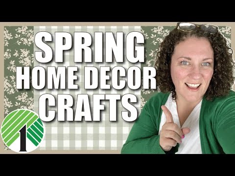 EASY (Dollar Tree) Spring Decor Crafts | Farmhouse Style