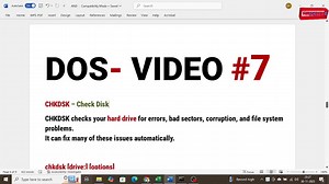 “Your Disk Has Problems? CHKDSK Will Fix Them!” #CHKDSK #CHKDSKCommand #WindowsCommands #DOSCommands #CommandPrompt #CMDTutorial #WindowsTips #SystemRepair #DiskCheck #FixErrors #ComputerBasics #LearnCMD #TechEducation #PCMaintenance #WindowsHelp #CDriveFix #TechTutorial #PCRepairTips #CommandLineTutori | Hyder Ali | Facebook