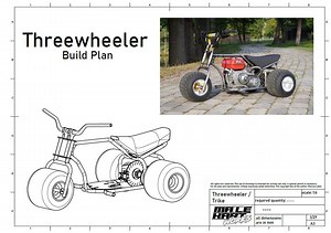 Plan de construction de Tricycle - Trike - Pitbike Pocketbike - Drifttrike Plan de construction Instructions de construction de plans Plan de construction - Etsy France