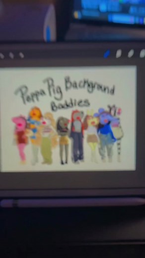 Creative Peppa Pig Background Characters Showcase