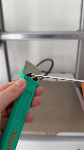 Bambu scraper #3dprinting #3d #bambulaba1 #bambulab