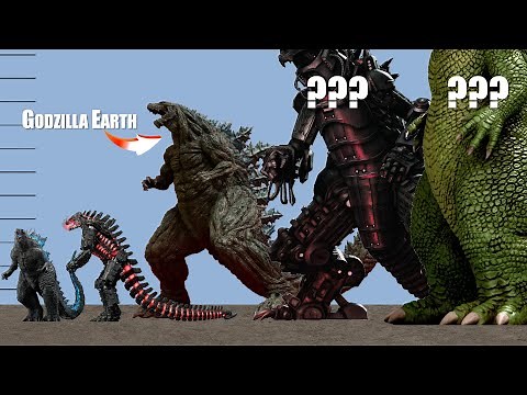 The Actual Biggest Godzilla and Mechagodzilla Versions