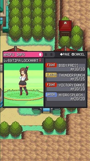 Tifa Lockhart's Moveset #pokemon #tifalockhart #finalfantasy #finalfantasy7