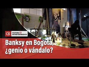 Banksy en Bogotá: el arte urbano del grafitero más famoso del mundo llega a Colombia | El Tiempo