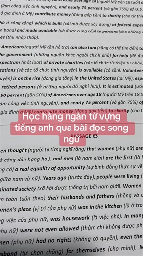Phương pháp này tập trung vào tính ứng dụng thực tế ngay từ đầu. Thay vì biết nhiều từ rời rạc, bạn biết ít hơn nhưng dùng được nhiều hơn. Bạn học được cả collocation (cách kết hợp từ) và văn phong tự nhiên. Nó phá vỡ thói quen dịch từ tiếng Việt sang Anh một cách máy móc. Giao tiếp của bạn nhờ vậy sẽ trơn tru và chính xác hơn. #tienganh #luyenthidaihoc #thptqg #luyenthithptquocgia #tienganhlop12