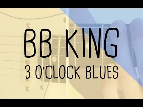How to play the lick 3 O'clock Blues BB King | Guitar Lesson + free tab sheet