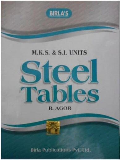 [PDF] Steel Table By R. Agor PDF In English - Panot Book