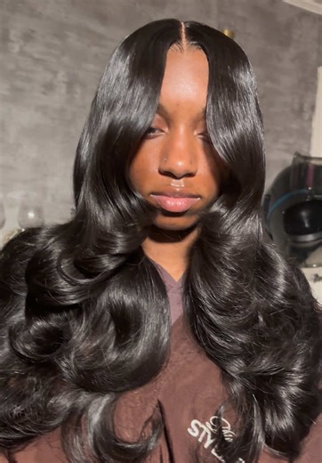 2x6 Closure Sew In x Heavy Layers✨ Hair Provided J ADORE HAIR CO. #fyp #luxuryhair #blackgirlluxury