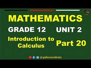 20. Grade 12 Math's Unit 2 Part 20 More on Area and Application of Integration | New Curriculum