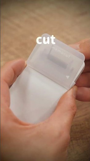 クツワがまた便利なモノを開発しました。＜メモカットクリップ＞