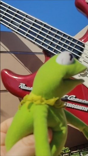 Kermit Visits "Rock N RollerCoaster Starring The Muppets" Opening 2026 Disney's Hollywood Studio