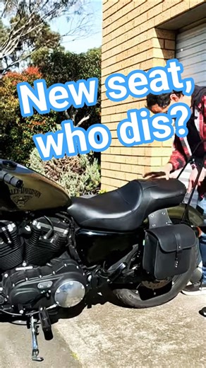 Gunfighter & Lady, by Corbin. #harleydavidson #motorcycle #biker #bikerlife #motovlogger #iron883