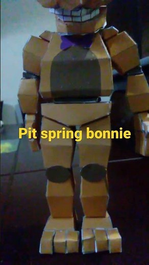 papercraft pit spring bonnie