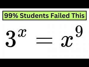 Solving a "Harvard" University Entrance Exam | Find x?