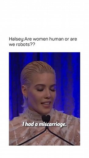 @energized.mama | Halsey about her miscarriage and how she still went on stage to perform.. 🥹💕 Follow: @fearless.freedom.females for more content like this.... | Instagram