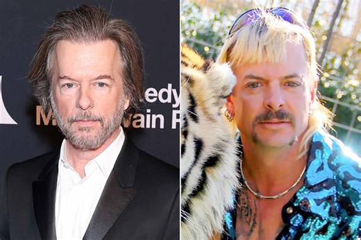 David Spade reacts to Joe Exotic saying he'd be better to play Tiger King than Nicolas Cage