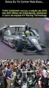 Tony Kanaan venceu as 500 Milhas de Indianápolis EM 2013, pilotando o carro da KV Racing Technology.