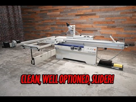 2018 SCM nova si 400 Sliding Table Saw (11hp/16″ Blade) W/Optional DRO Package