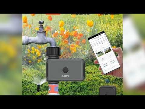 A must-have product #Insoma Wifi Automatic Sprinkle Timer Remote Garden Water Timer Smart Irrigati