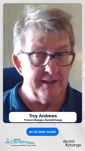 DentalXChange on Instagram: "🎙️ From the Group Dentistry Now Show: The Voice of the DSO Industry, Troy Andrews of DentalXChange shares his thoughts on AI as a true game changer for efficiency in dentistry. Hear how AI connects the dots, streamlines workflows, and enhances both practice operations and patient care. 👉 Watch or listen to the full panel discussion here: https://bit.ly/3Kv3efo #Dental #DSO #Dentistry #DentalRCM #Efficiency #AIinDentistry #Innovation"