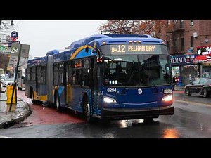 NYCT Bus: 2025 New Flyer XD60 #6294 on the Bx12 at Fordham Road and Jerome Avenue