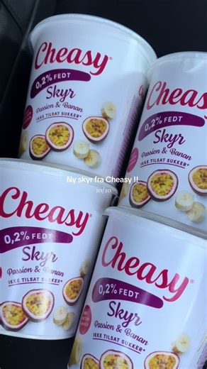 Prøv Cheasy's Ny Skyr – En 10/10 Smagsprøve!