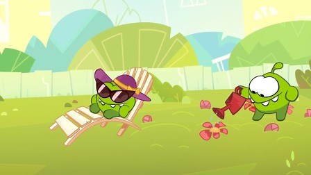 奥姆和小伙伴们一起去玩了什么项目呢，小朋友们一起来看看吧